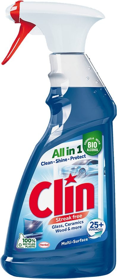 Clin Multi-Flächen-Reiniger mit Bio-Alkohol 500ml