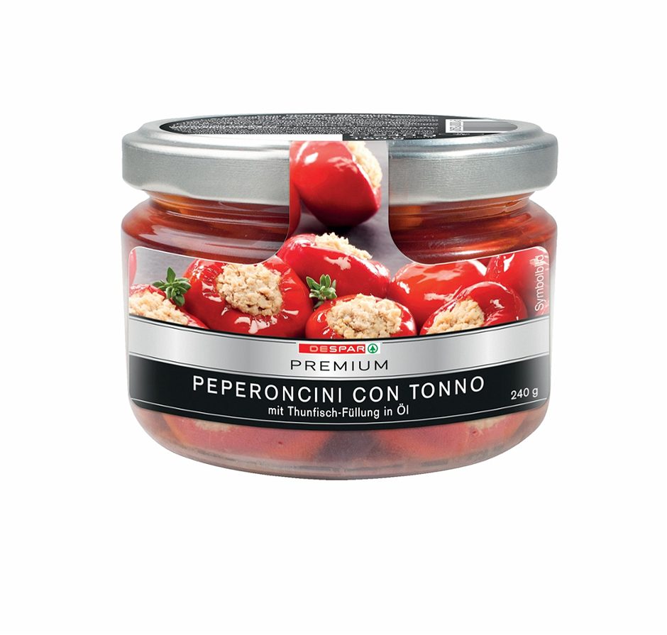 DESPAR PREMIUM Peperoncini con Tonno 240 G