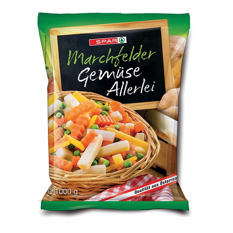 SPAR Marchfelder Gemüse Allerlei 1 KG