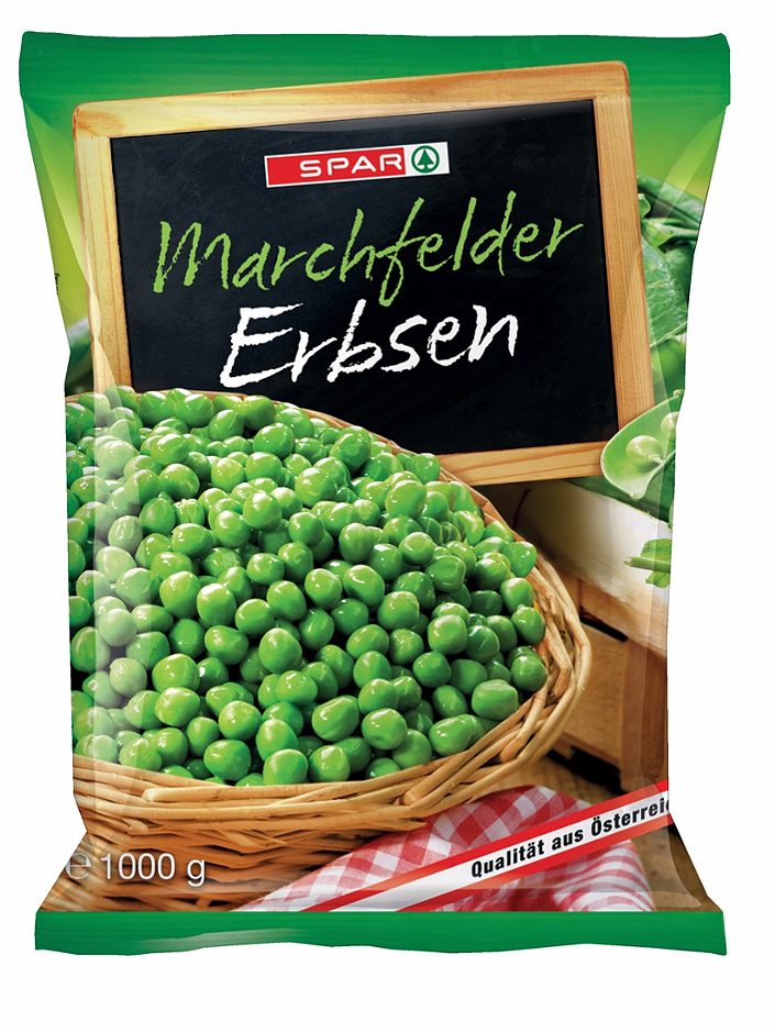 SPAR Marchfelder Erbsen 1 KG