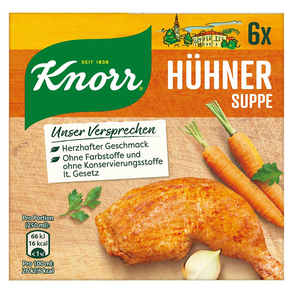 Knorr Hühnersuppe 6 Würfel