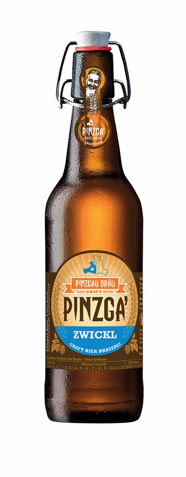 Pinzgau Bräu Pinzga' Zwickl 500 ML MEHRWEG