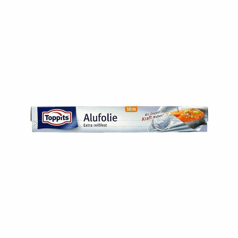 Toppits Alufolie mit Doppelkraftwaben 29,5 cm 10 Meter