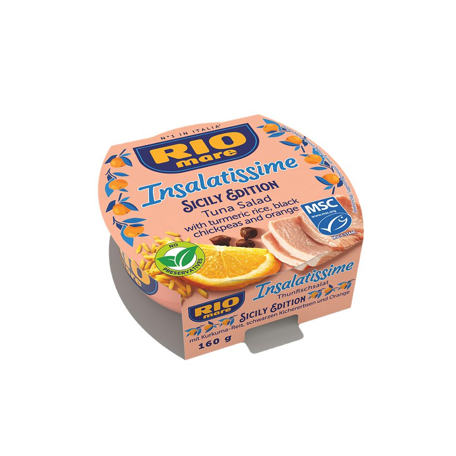 Rio Mare Insalatissime Tuna Salad Sicily 160 G