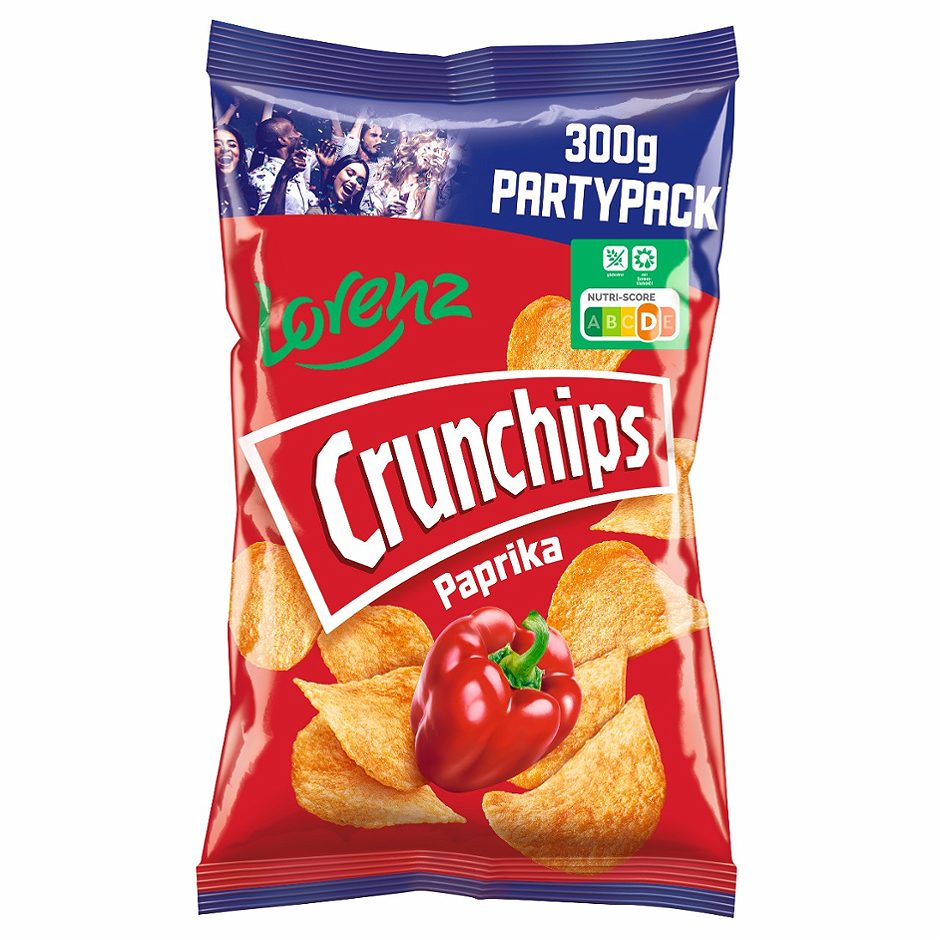 Lorenz Crunchips Party Pack Paprika 300 G