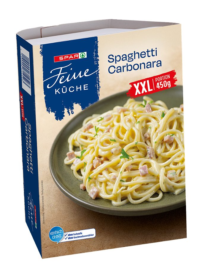 SPAR Feine Küche Spaghetti Carbonara 450 G