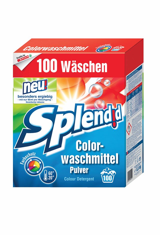 Splendid Colorwaschmittel Pulver 100WG