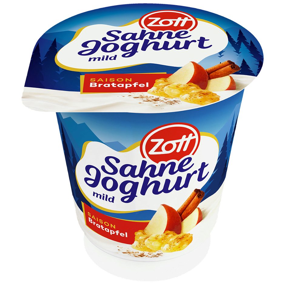 Zott Sahne-Joghurt Pflaume & Zimt 150 G