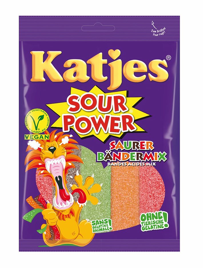 Katjes Saurer Bändermix 200 G