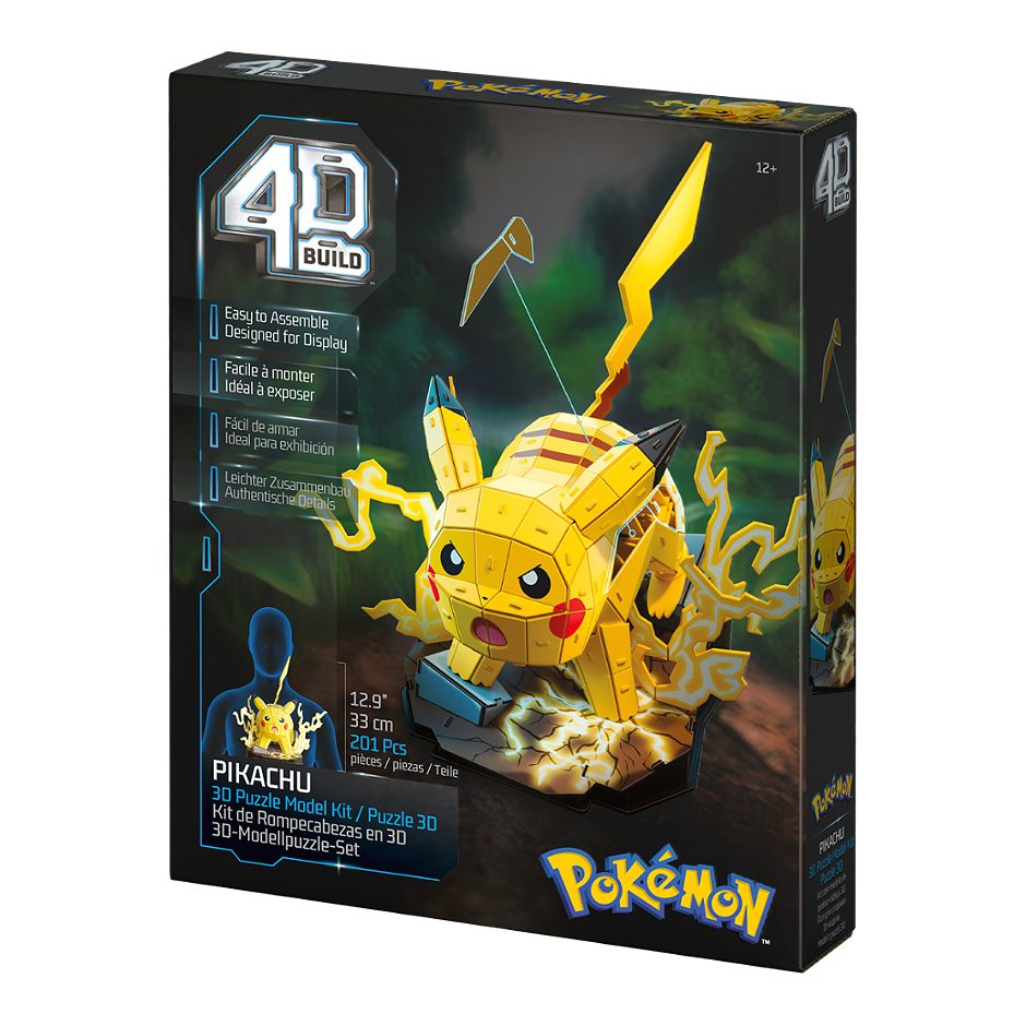 Pokémon 4D Build Pokemon Pikachu