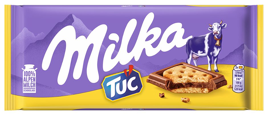 Milka Alpenmilch Schokolade Tuc 87 G