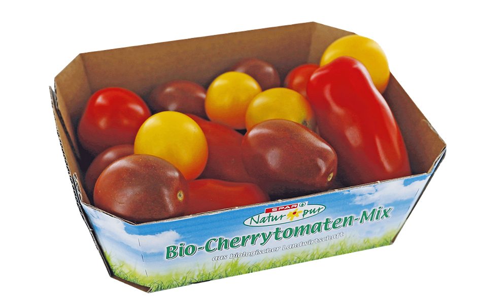 SPAR Natur*pur Bio-Cherrytomaten Mix 300 G