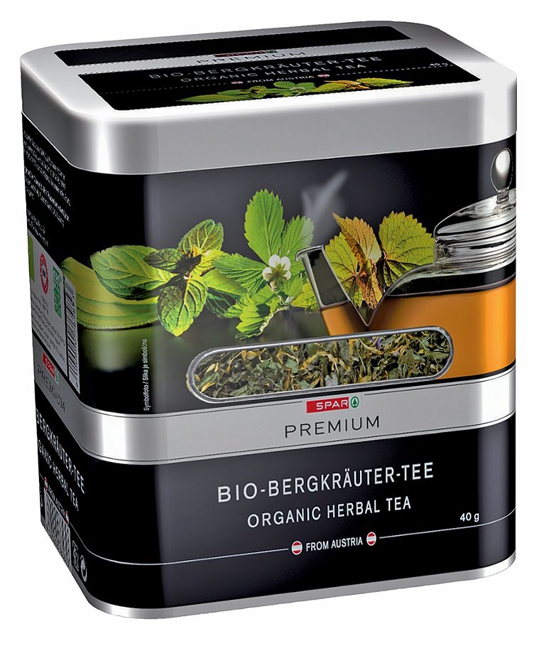 SPAR PREMIUM Bio-Bergkräuter Tee 40 G