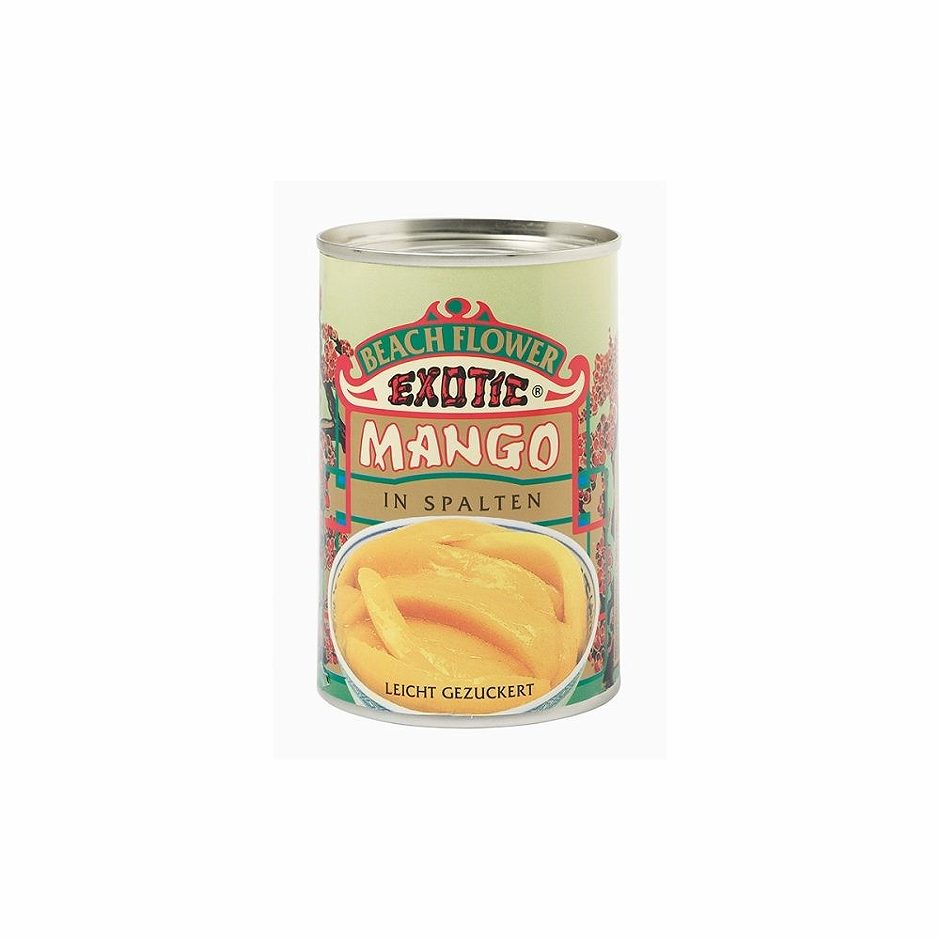 Beach Flower Mango in Spalten leicht gezuckert 425 G