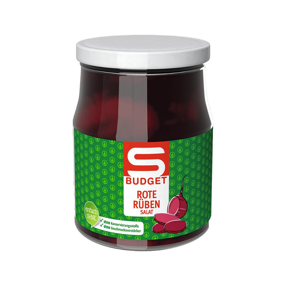 S-BUDGET Rote Rüben Salat 670 G
