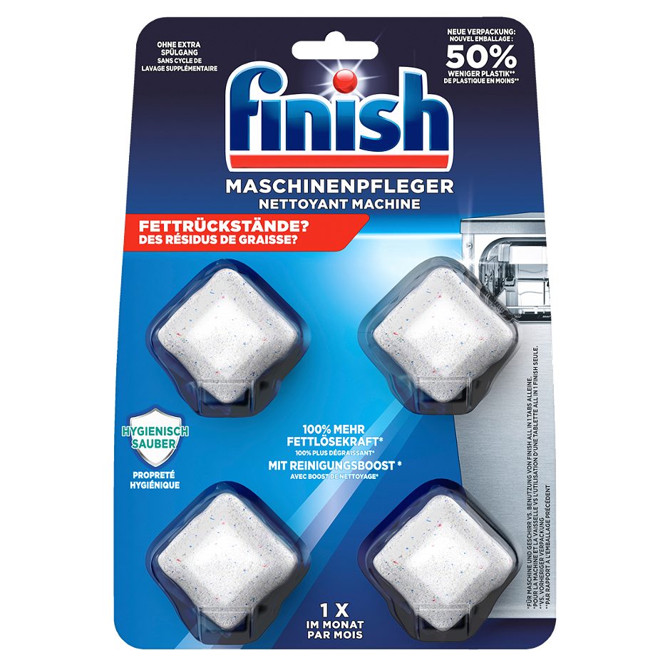 Finish Maschinenpfleger Tabs 4 Stück