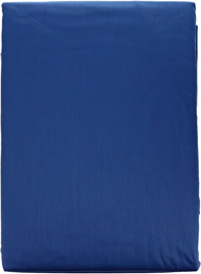 RUBIN Satin Bettwäsche blau 70x90cm / 140x200cm