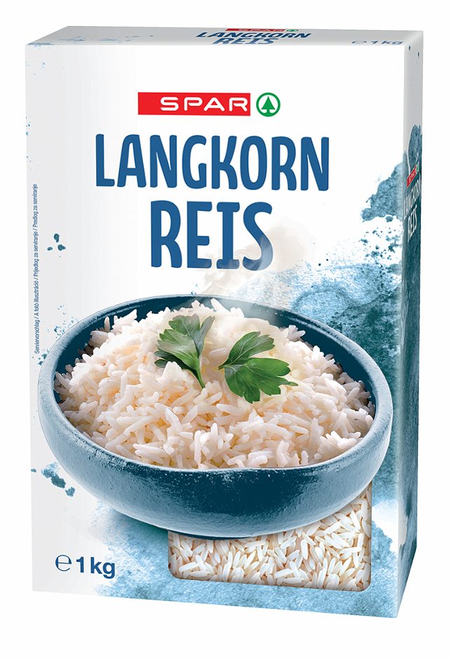 SPAR Langkorn Reis 1 KG
