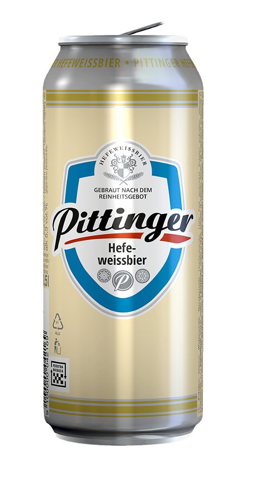 Pittinger Hefe Weissbier 500 ML EINWEG mit Pfand
