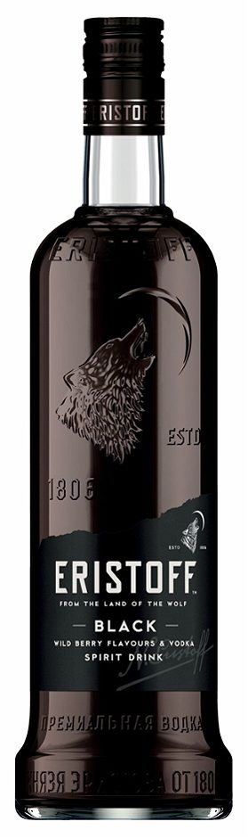 Eristoff Black Wild Berry Flavours & Vodka 0,7 L