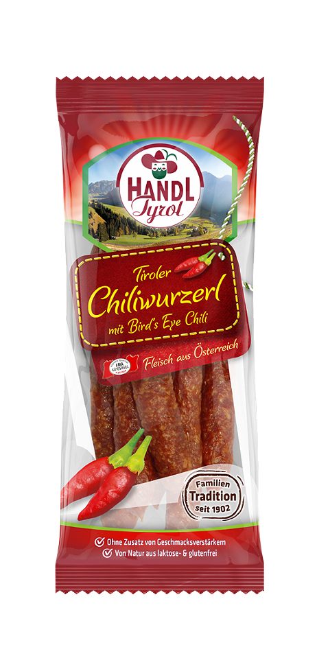 Handl Tiroler Kaminwurzerl extra scharf 100 G