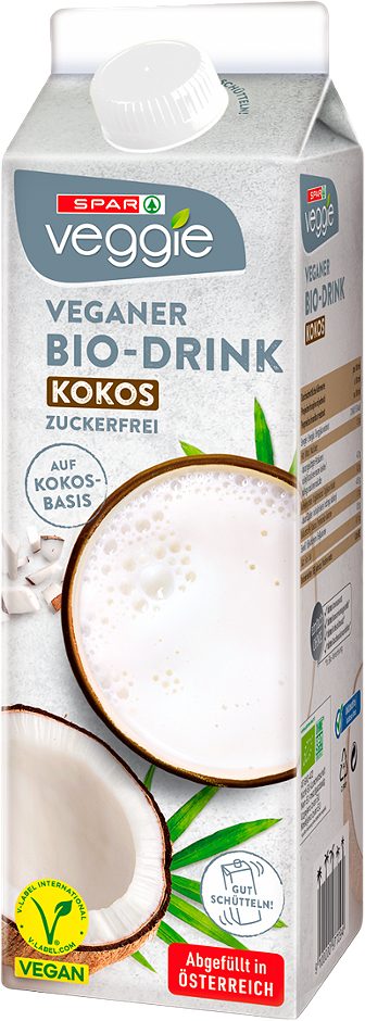 SPAR Veggie veganer Bio-Drink Kokos 1 L
