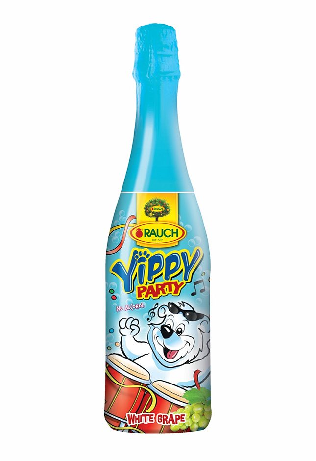 Rauch Yippy Party White Grape 0,75 L EINWEG ohne Pfand