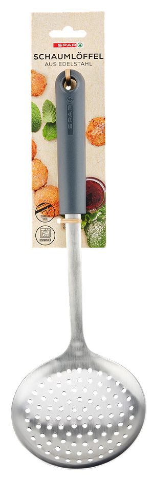 SPAR Schaumlöffel 34 cm mit ergonomischen Silikongriff 1 STK