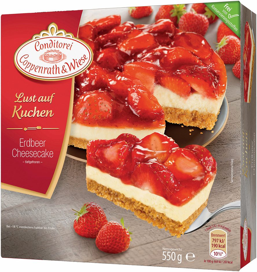 Coppenrath&Wiese Erdbeer Cheesecake 550 G