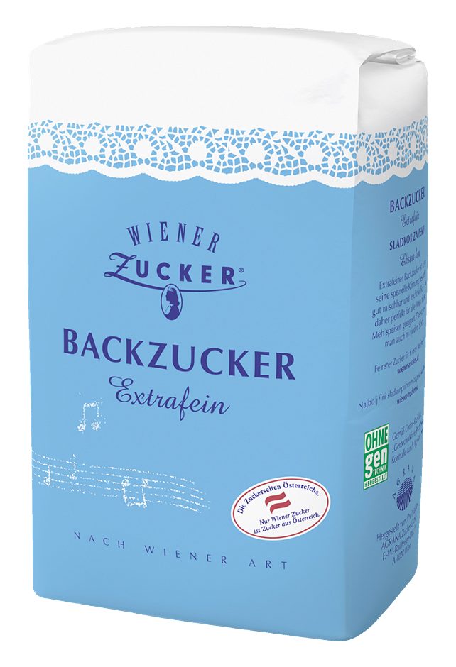 Wiener Zucker Backzucker extrafein 1 KG