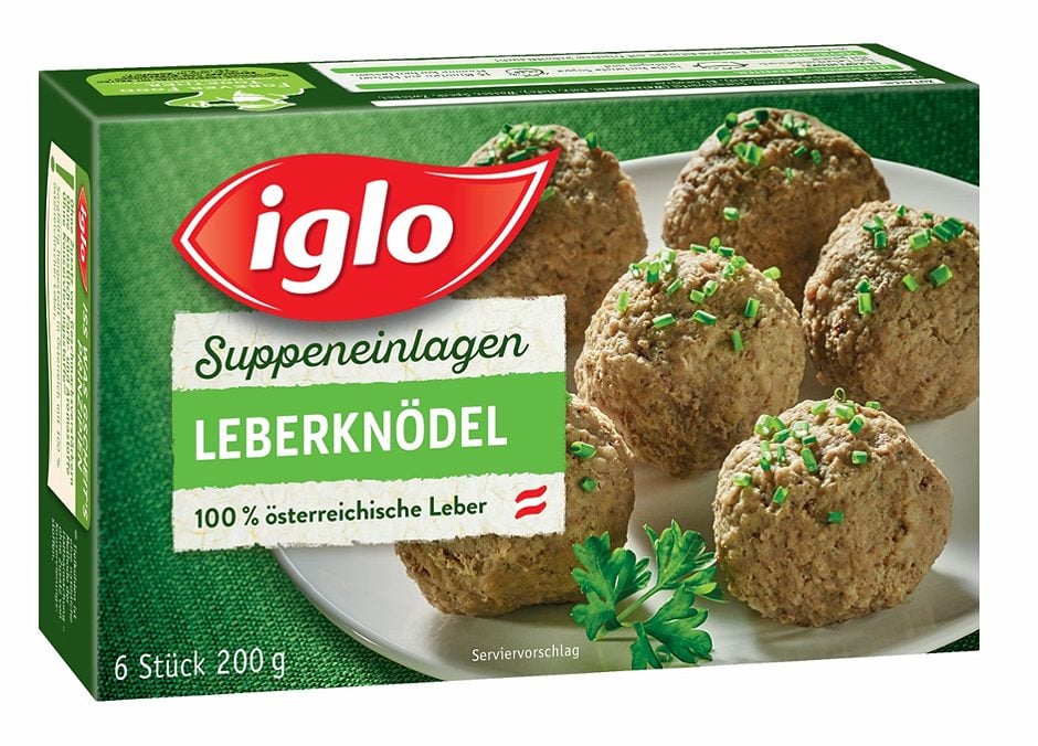 Iglo Hausmannskost Leberknödel 6 Stück 200 G