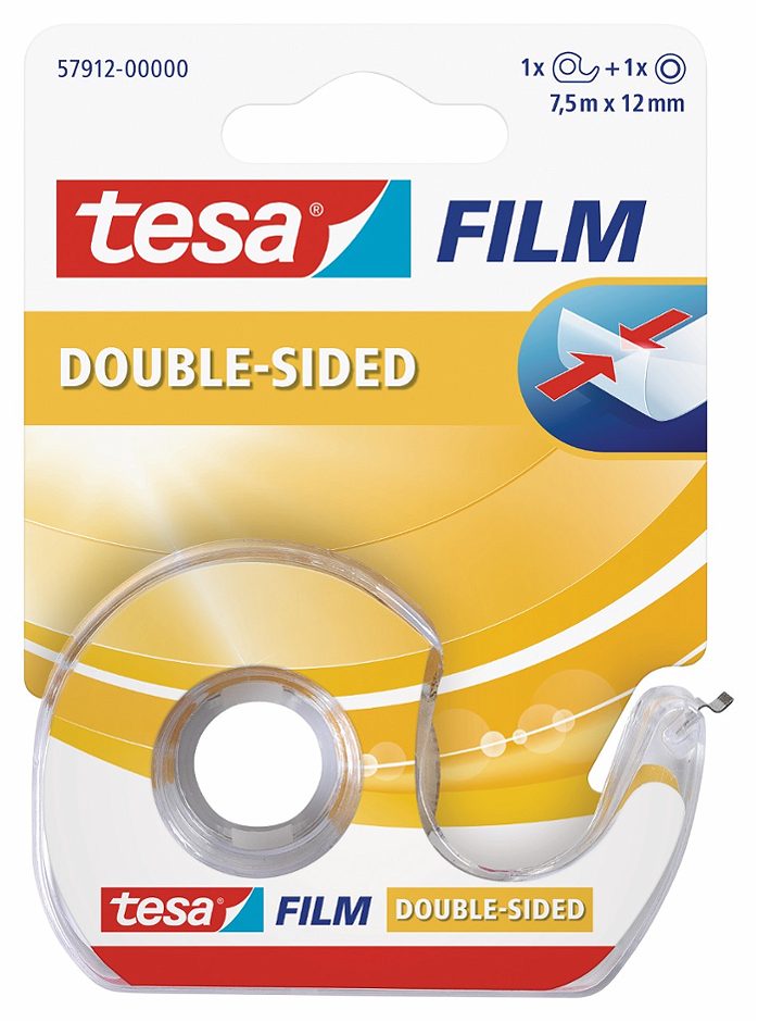 Tesa Klebeband Abroller, doppelseitig