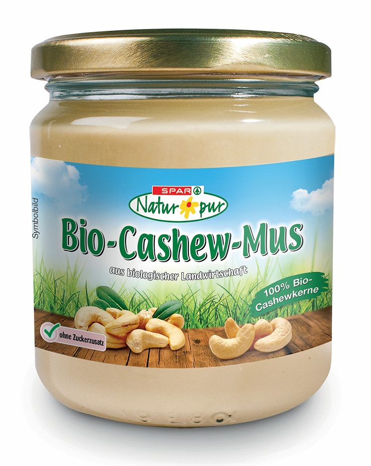 SPAR Natur*pur Bio-Cashew-Mus 250 G