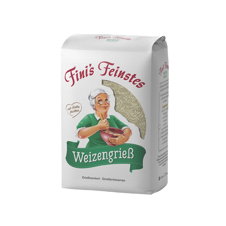 Fini's Feinstes Weizengrieß W 480 500 G