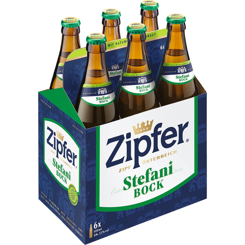 Zipfer Stefani Bock 6x0,5l 3.000 ML MEHRWEG