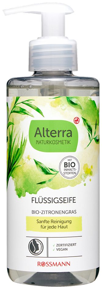 Alterra Flüssigseife Bio-Zitronengras 300ml