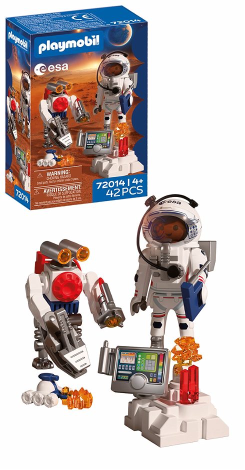 Playmobil ESA: Astronaut mit Roboter 72014