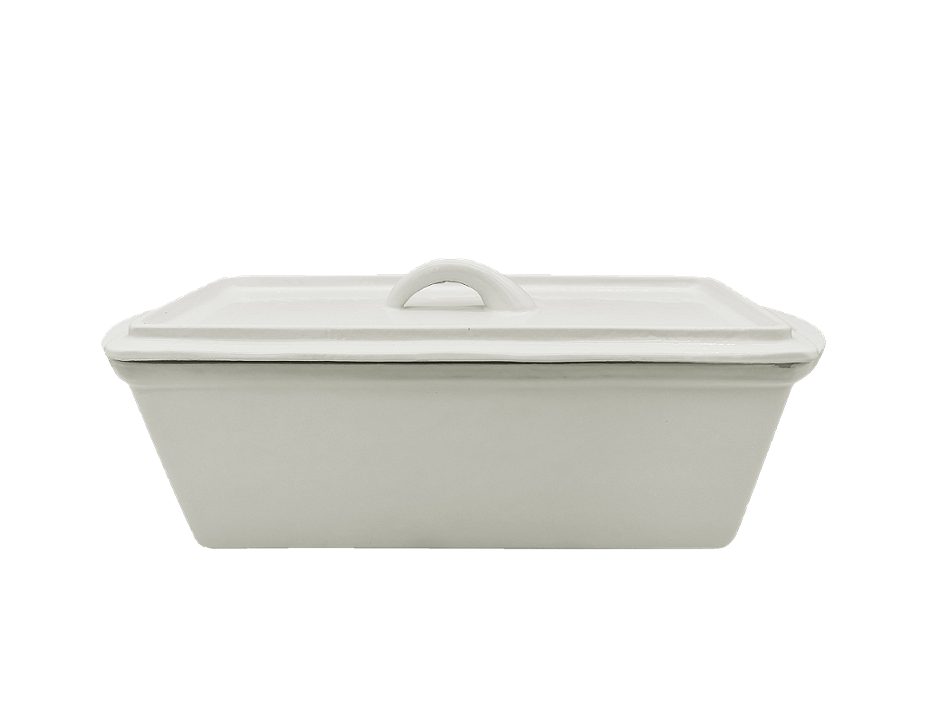 Superior Design Products Kastenform emailiert off white