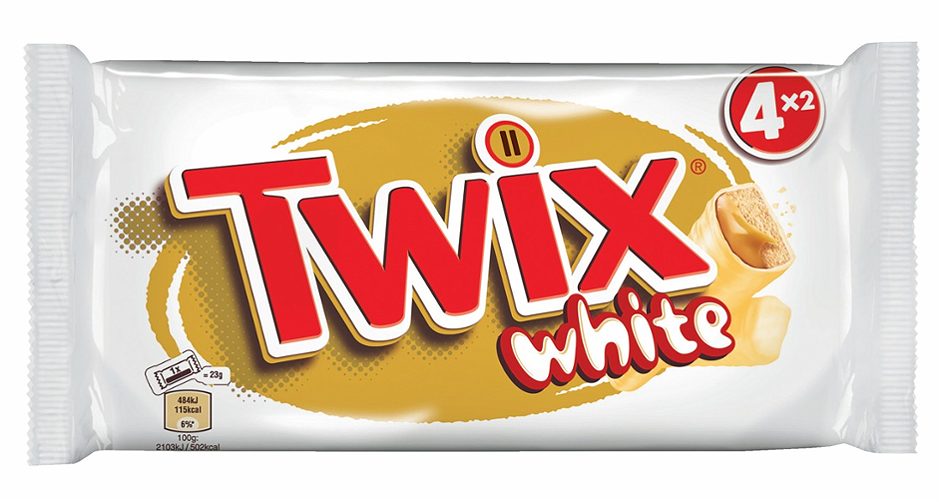 Twix white 4 x (2x23g) 184 G