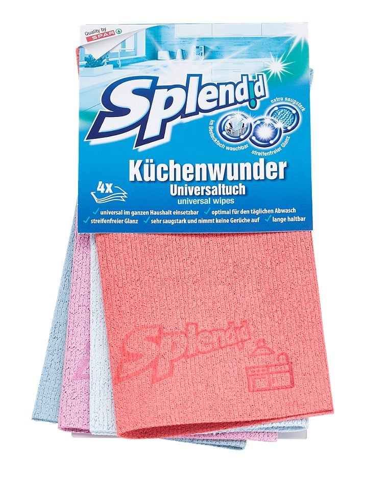 Splendid Küchenwunder Spültücher 4 Stück