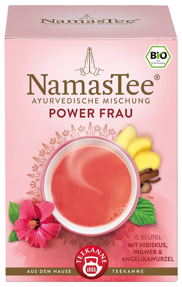 Teekanne NamasTee Bio-Gewürzteemischung  Power Frau 15 Teebeutel