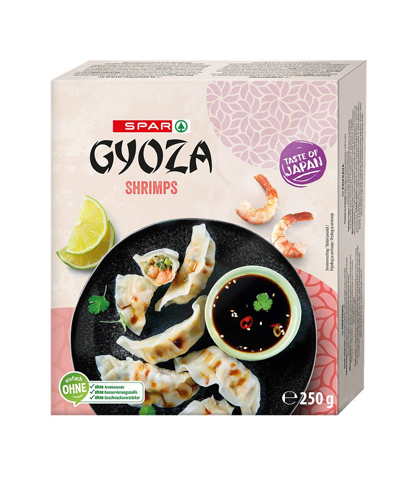 SPAR ASIA Gyoza Shrimps Thai 250 G