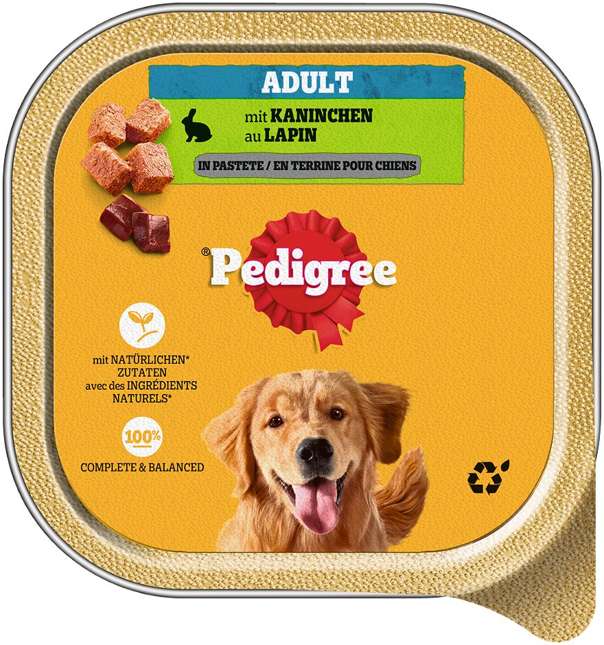 Pedigree Hundenahrung mit Kaninchen 300 G