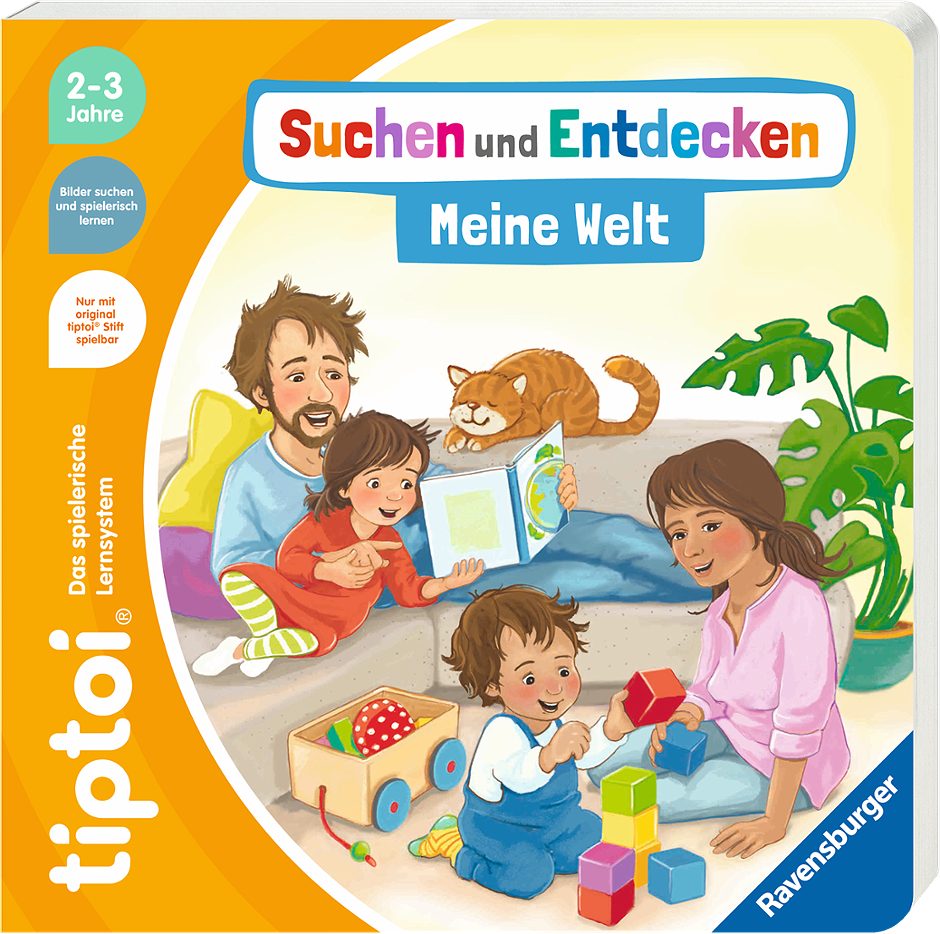 Ravensburger tiptoi Starter-Set Stift und Bilderbuch Meine Welt