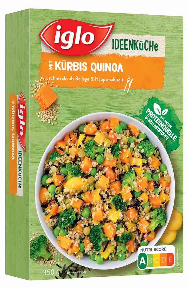 Iglo Ideenküche Kürbis + Quinoa 350 G