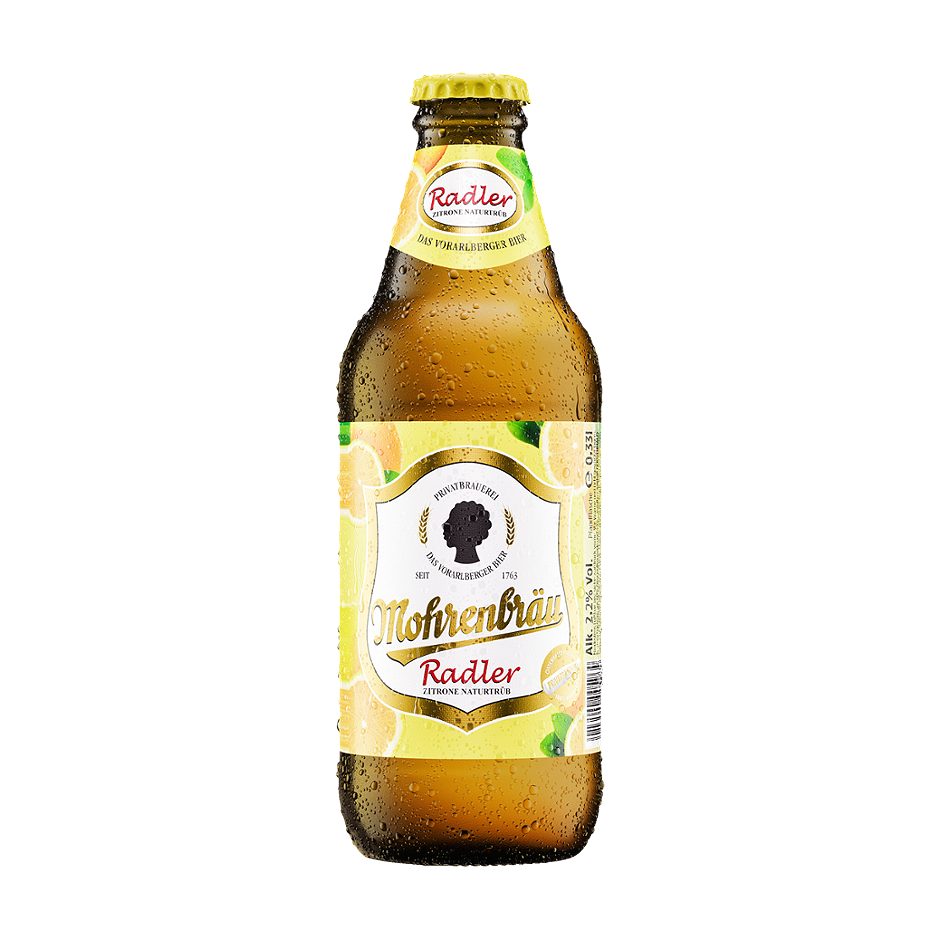 Mohrenbräu Radler Zitrone Naturtrüb 330 ML MEHRWEG