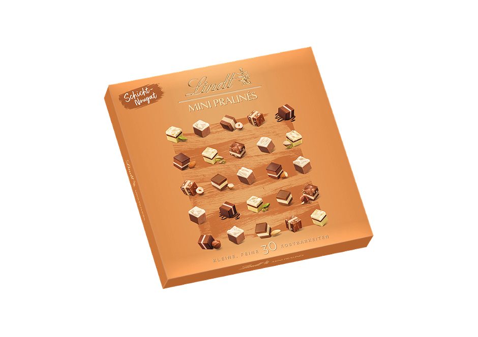 Lindt Mini Pralinés Nougat 143 G