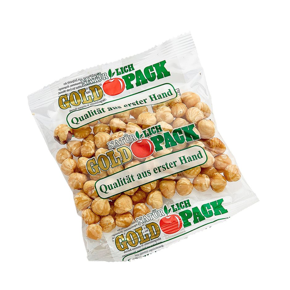 Goldpack Haselnusskerne ganz blanchiert 100 G
