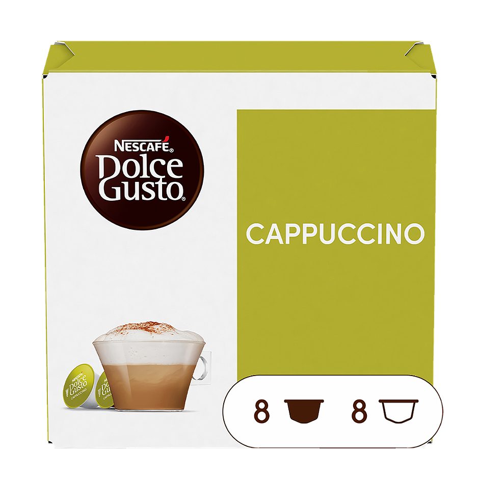 Nescafé Dolce Gusto Cappuccino 8+8 Kapseln 16 STK