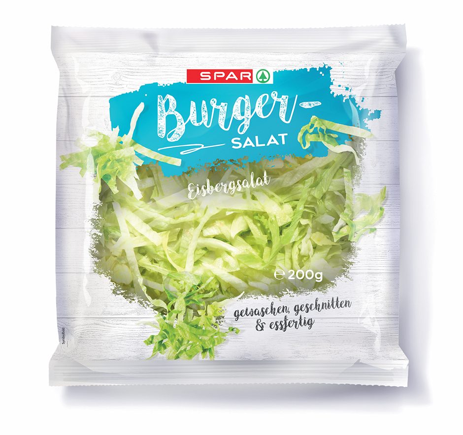 SPAR Burger Salat Eisbergsalat 200 G
